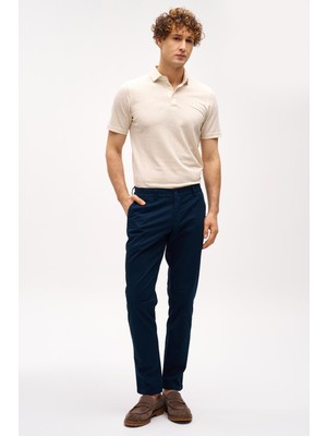 Erkek Lacivert Dynamic Fit  Pantolon