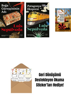 Boğa Güreşçisinin Adı + Patagonya Ekspresi + Yavaşlığın Önemini Anlayan Salyangozun Hikayesi + Okuma Sticker'ları