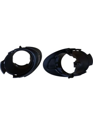 Luvı Ön Tampon Sis Far Çerçevesi (Gri - Set) 1608323380 Berlingo Partner