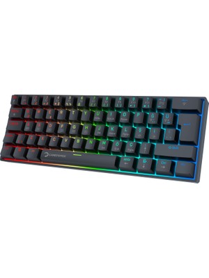 Gamepower Lyra Rgb 60M 62TUŞ Siyah Mekanik Kablolu Blue Switch Klavye - 3 Yıl Garantili