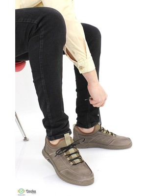 Erkek Spor Tarz Günlük Ortopedik Hakiki Deri Yazlık Ayakkabı MR5Y/CS19462