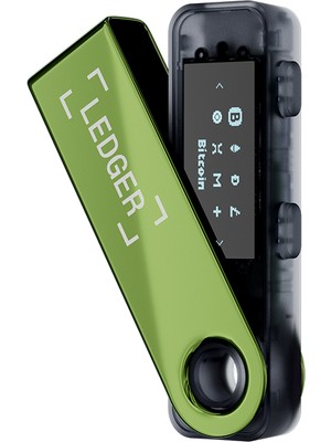 Ledger Nano S Plus Bakır Yeşili Kripto Donanım Cüzdanı