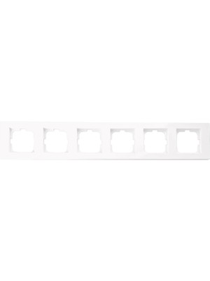 Ovivo Grano Beyaz Altılı Çerçeve