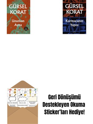 Unutkan  Ayna + Kurmacanın Yapısı + Okuma Sticker'ları
