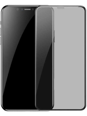Fibaks Apple iPhone 11 Uyumlu Tam Kaplayan Hayalet Ekran Koruyucu Gizli Cam