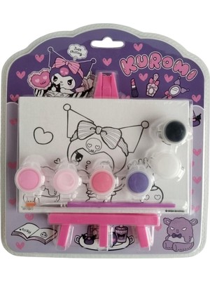 Kuromi 10 Parça Boyama Seti
