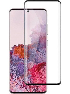 Fibaks Samsung Galaxy A52 Tam Ekran Koruyucu Kırılmaz Cam 9H Temperli Şeffaf Malzeme Koruma Dayanıklı 5D