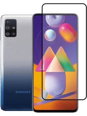 Fibaks Galaxy A81 (Note 10 Lite) Tam Ekran Koruyucu 9H Temperli Cam Şeffaf Ekran Koruma