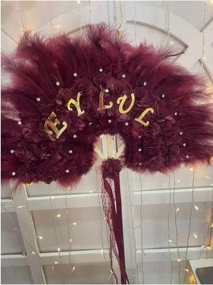 Gelin Yelpaze Isimli Bordo