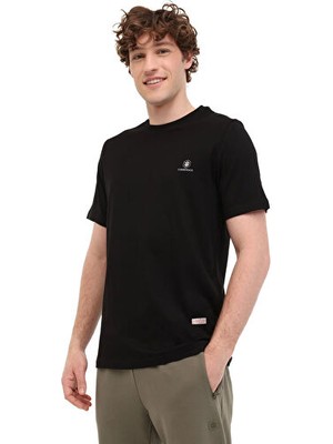 Lumberjack 5W MB Nam-11 Tsh 5pr Kadın Günlük Tişört 102052994 Siyah