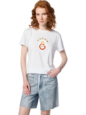 Gs Store Galatasaray 5 Yıldız Kadın T-Shirt K251402
