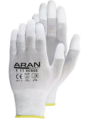 Aran Safety E11 Verde Parmak Ucu Kaplı Eldiven