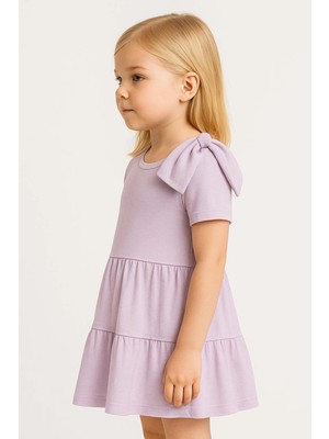 Fiyonklu Kız Çocuk Elbise 50776