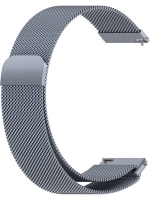 Xiaomi Redmi Watch 5 Active / Watch 5 Lite Uyumlu Milano Metal Hasır Mıknatıslı Kordon Paslanmaz Çelik