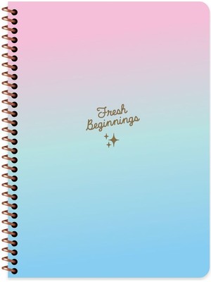 Keskin Color Peritozu Çizgili Stickerli Defter | 16,5 x 22,5 cm | Spiralli – 80 Yaprak