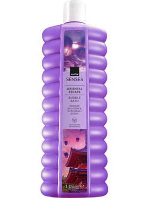 Avon Senses Oriental Escape Portakal Çiçeği ve Paçuli Kokulu Banyo Köpüğü 1 Lt