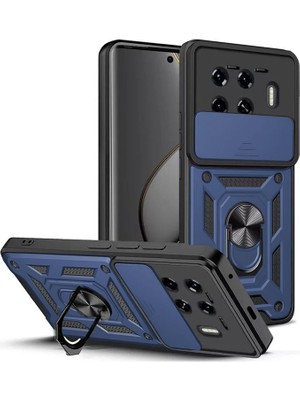 Teleplus Tecno Spark 20 Pro Plus Kılıf Kamera Sürgülü Defense Pars Tank Kapak