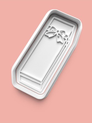 Aktastore Hediye Kutusu Figürü Kurabiye Kalıbı ve Şeker Hamuru Kalıbı