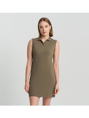 Columbia Csc Basic Polo Sleeveless Dress Kadın Sıfır Kol Elbise