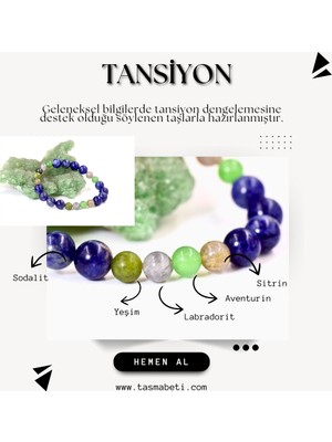 Tansiyon Destek Bilekliği – Denge  Sakinlik ve Enerji Uyumu