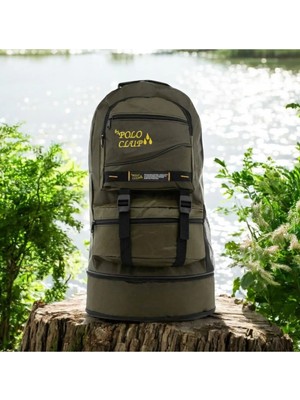 Rky Serenity By Polo Clup 65 Litre Hacimli Körüklü Dağcı Kamp Seyahat Sırt Çantası