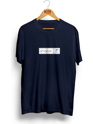 T-Shirt I'm Not Robot / %100 Pamuk Premium Quality / Regular Fit