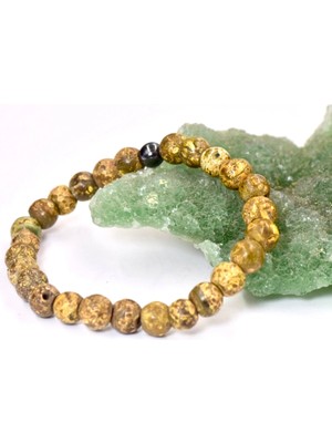 Sarı Jasper Bileklik