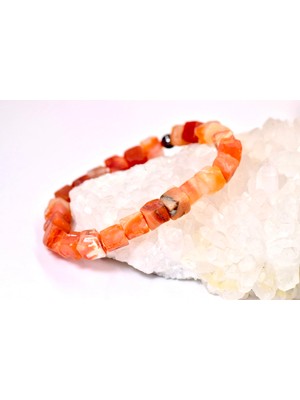 Karnelyan Akik Bileklik