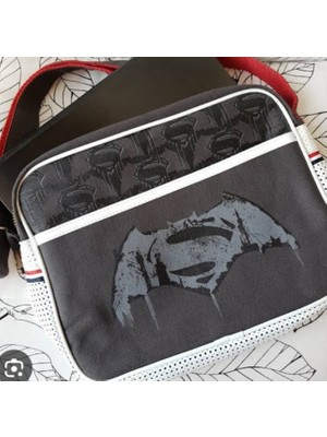 Batman Superman Postacı Çantası