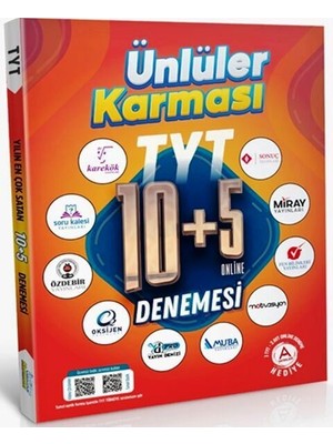 ÜçDörtBeş Yayınları Tyt 10+5 Deneme 2024