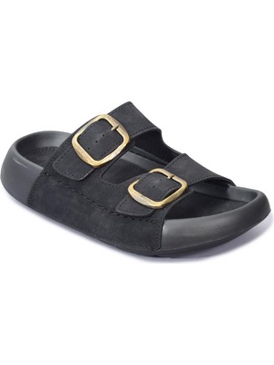 Qramed Orthopedix Çitf Bantlı Tokalı Unisex Spor Terlik QR25150