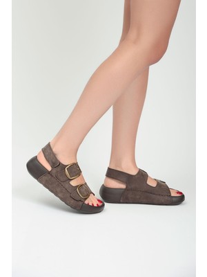 Qramed Orthopedix Çitf Bantlı Tokalı Unisex Spor Sandalet QR25207