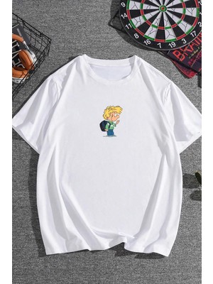 Unisex Cedric Üzümlü Kekim Baskılı Tasarım T-Shirt