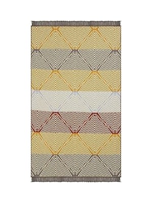 Cool Halı Lovely 2412 B Renkli Kilim Makinede Yıkanabilir Çift Taraflı Akrilik Ince Banyo Balkon Mu