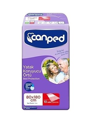Canbebe Canped Yatak Koruyucu Örtü, 80X180 Santimetre