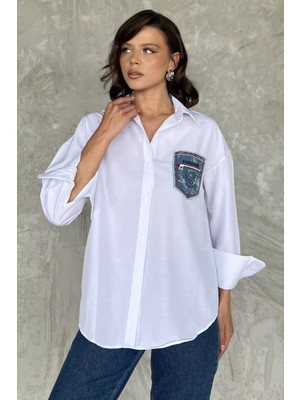 Cepli Kadın Salaş Gömlek P-00017686