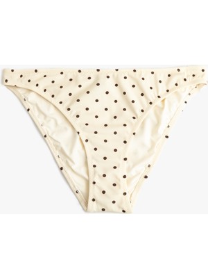 Koton Puantiye Desenli Bikini Altı