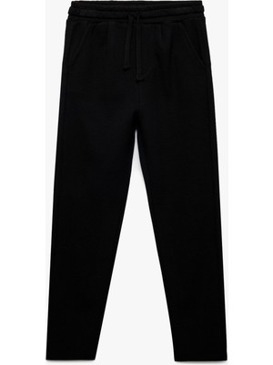 Koton Beli Lastikli Pamuklu Şardonlu Basic Eşofman Altı