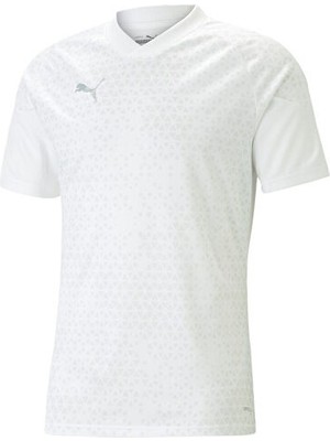 Puma Teamcup Training Jersey Erkek Futbol Tişörtü 65798404 Beyaz