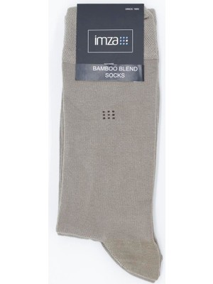 Bej Düz Bambu Soket Çorap 1060250150
