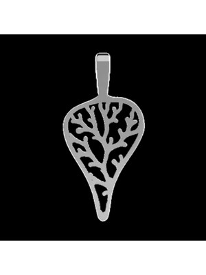 TabiTela 925 Ayar gümüş kolye mercan   SM6575