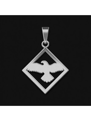 TabiTela 925 Ayar gümüş kolye kartal   SM6707