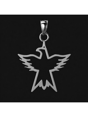 TabiTela 925 Ayar gümüş kolye kartal   SM6703