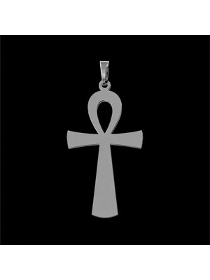 TabiTela 925 Ayar gümüş kolye Mısır Ankh Sembolü   SM6719