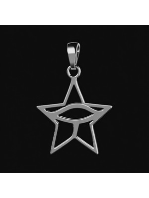 TabiTela 925 Ayar gümüş kolye Horus'un Gözü   SM6753