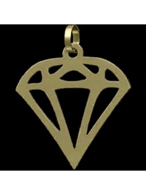 TabiTela 14 ayar altın kolye ucu elmas GM6631 0.5 gr