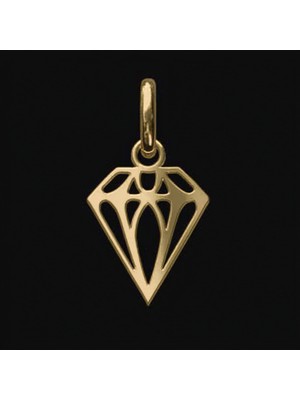 TabiTela 8 ayar altın kolye ucu elmas GM6629 0.5 gr
