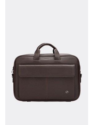 Morca Unisex Evrak Çantası Laptop Bölmeli 16" & 17" Siyah
