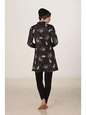 Tam Kapalı Likralı Tesettür Mayo 3418