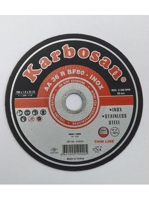 Toptan Bulurum Karbosan Thinline Inox Kesici 180X1,9X22,23 mm